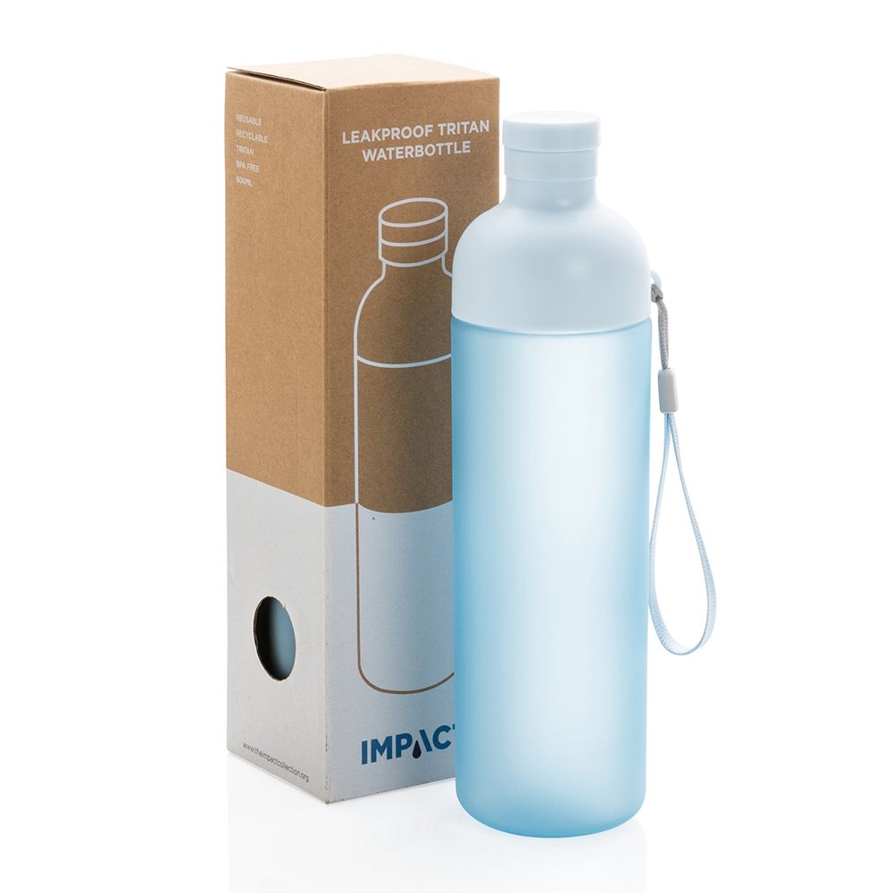 Бутылка для воды "Impact", тритан, 600 мл, синий - 3
