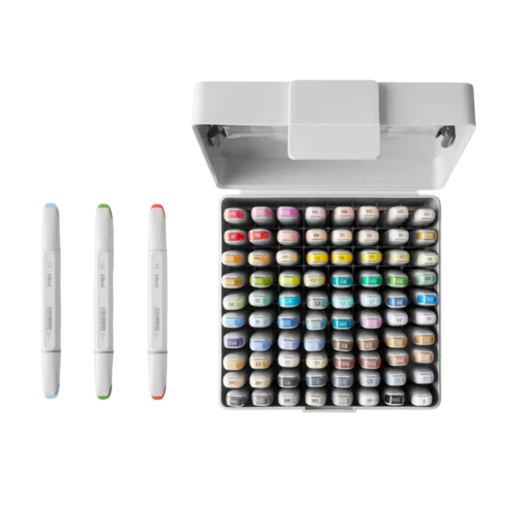 Набор маркеров художественных "Himi", 80 штук