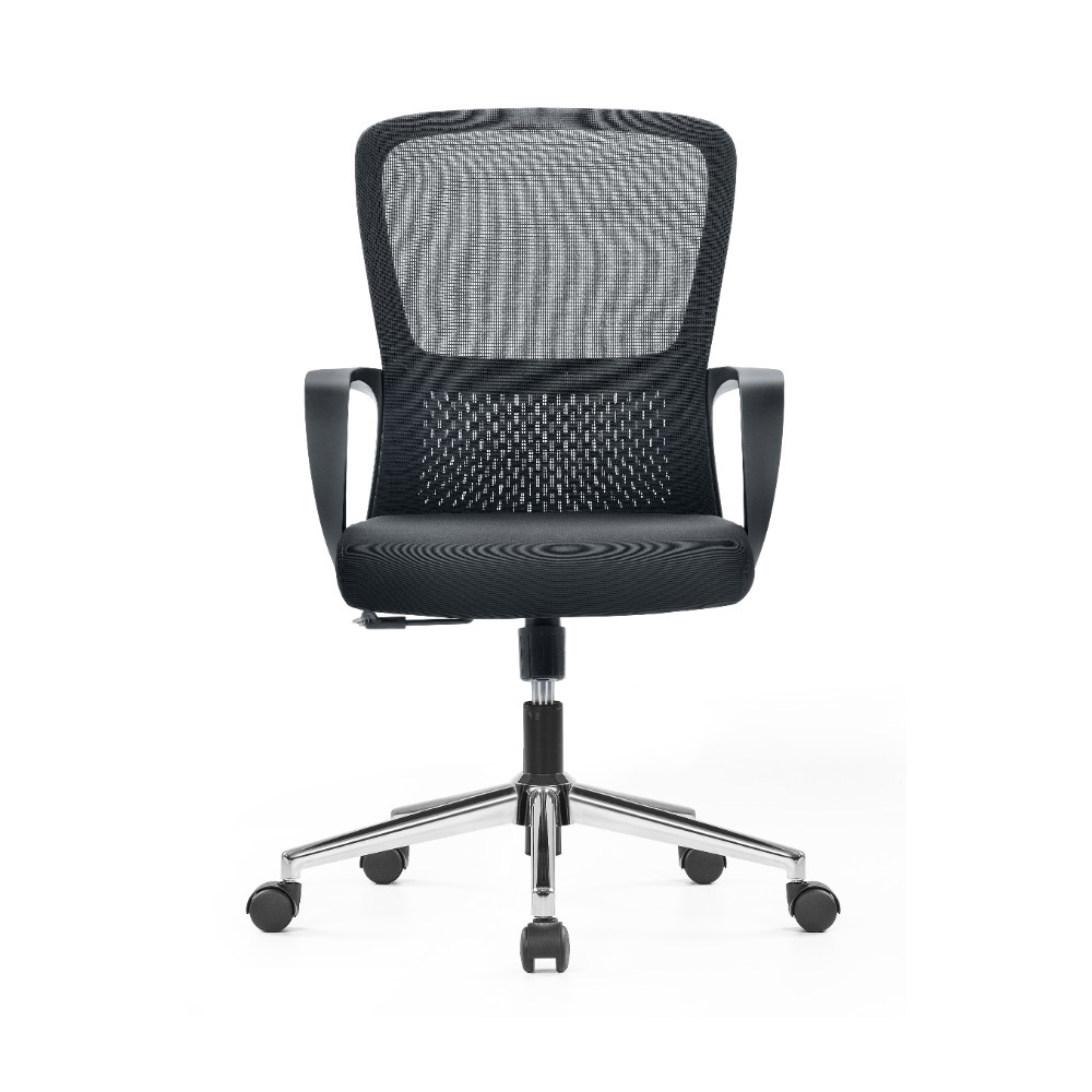 Кресло компьютерное SitZone U-069B, сетка, ткань, черный