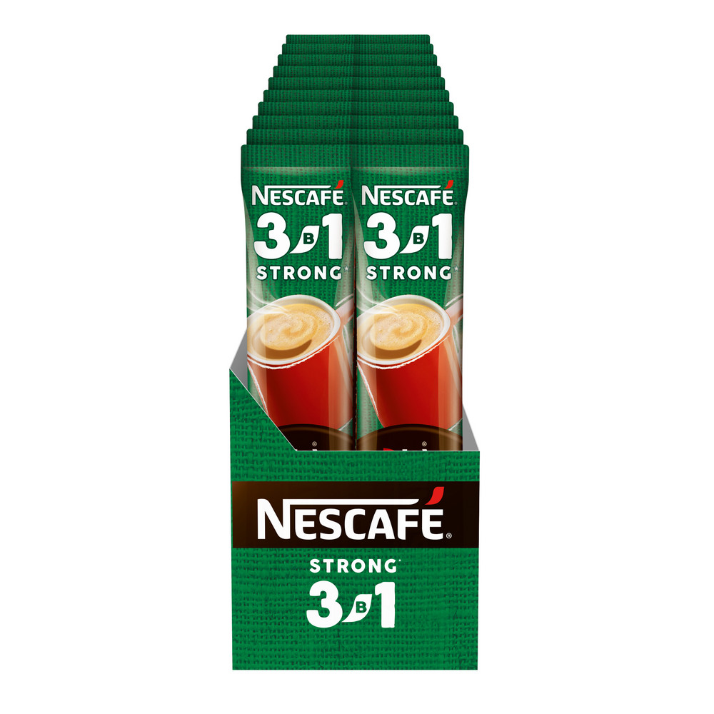 Кофейный напиток "Nescafe" 3в1 крепкий, растворимый, 14.5 г - 17