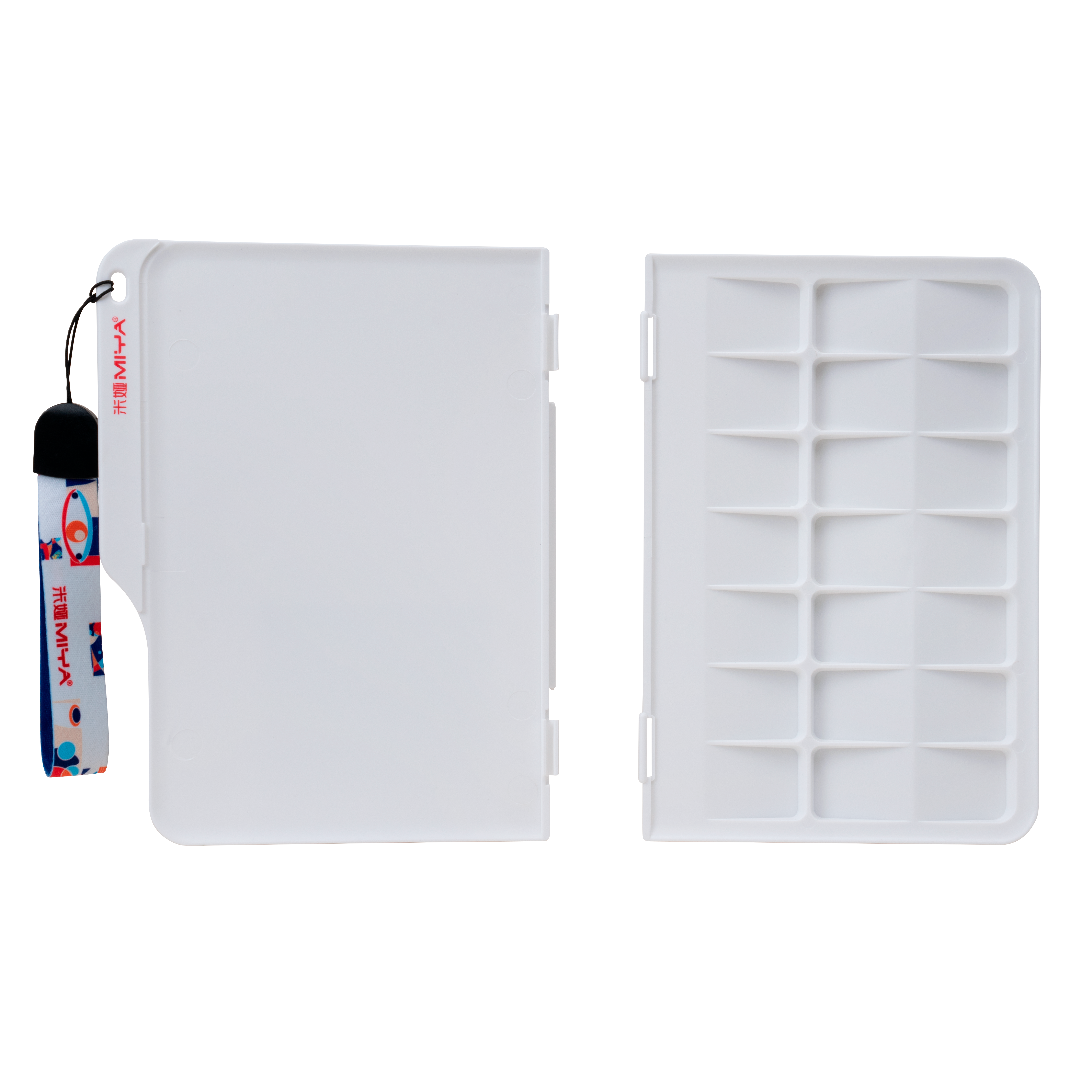 Палитра пластиковая "Himi Miya", прямоугольная, 7 ячеек