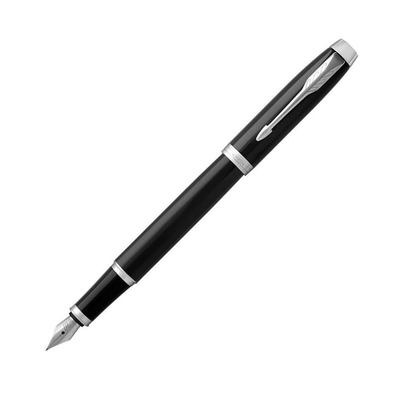 Ручка перьевая Parker "IM Black Lacquer CT"