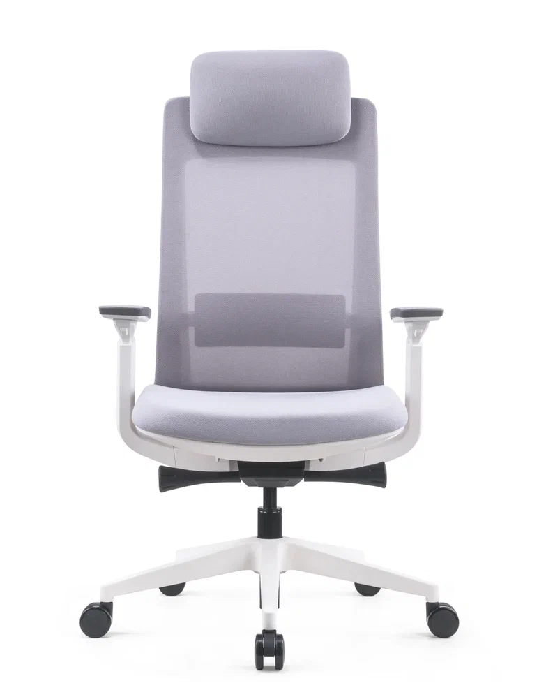 Кресло компьютерное SitZone E-VL002A-BS, сетка, ткань, пластик, серый - 2