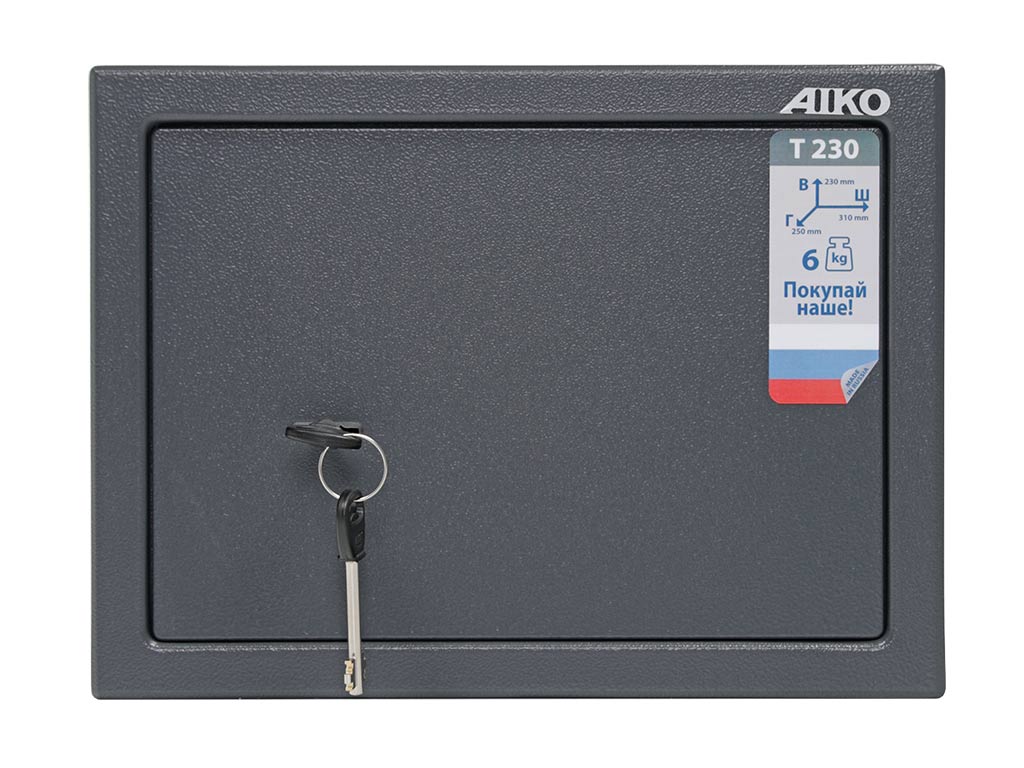 Мебельный сейф AIKO "Т-230 KL", 230x310x250 мм - 3