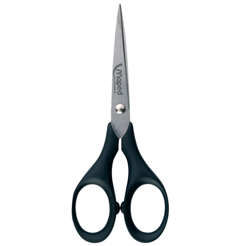 Ножницы школьные "Precise" с футляром, 13 см