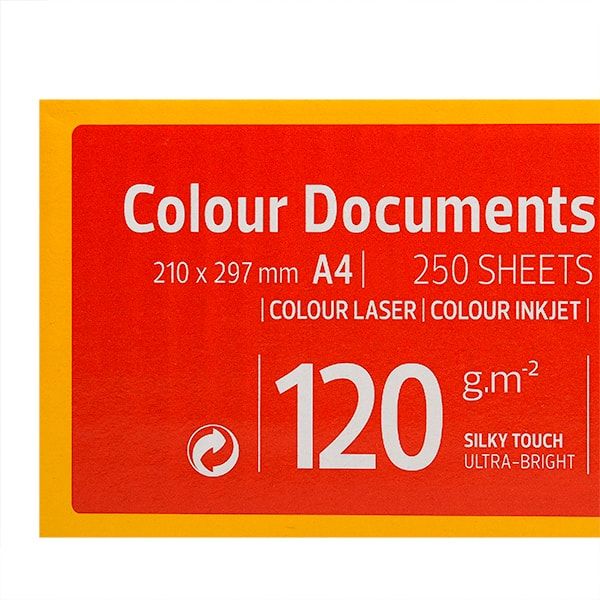 Бумага "Navigator Colour Doc", A4, 250 листов, 120 г/м2