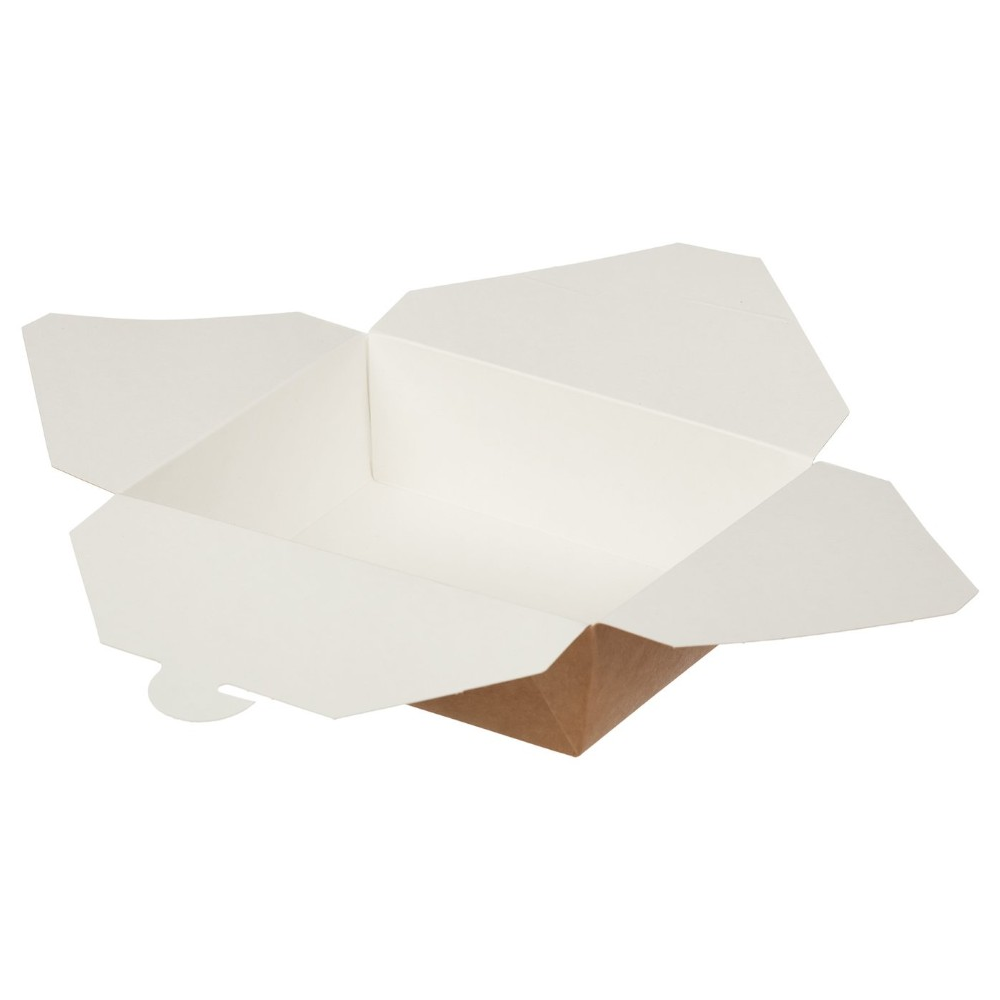 Контейнер бумажный, 950 мл, Fold Box, 170/135х155/120х50, 40 шт, крафт - 3