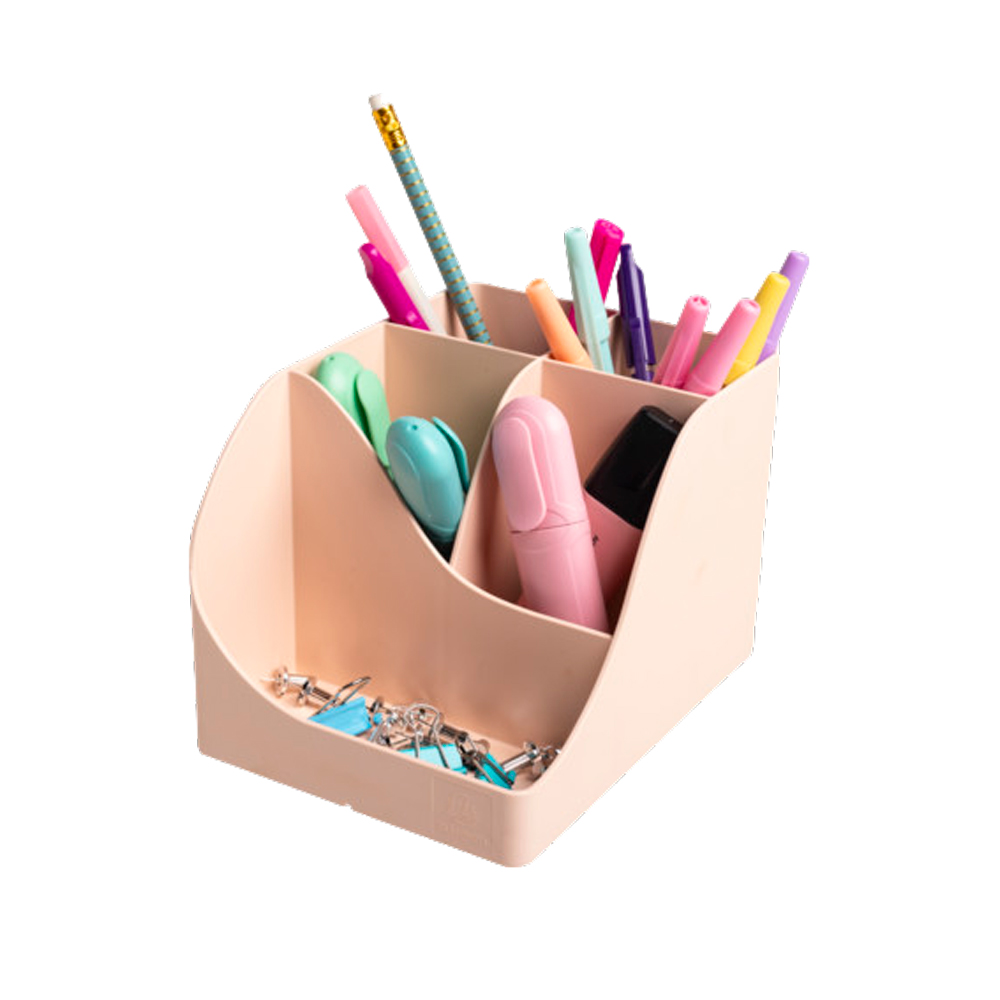 Подставка для ручек Exacompta "Skandi", 155x119x109 мм, розовый нюд