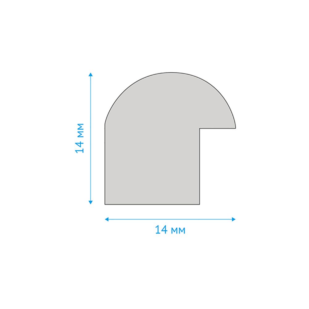 Фоторамка "OfficeSpace № 1", 21x30 см, синий - 4