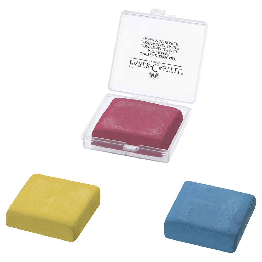 Ластик-клячка "Faber-Castell", 1 шт, ассорти