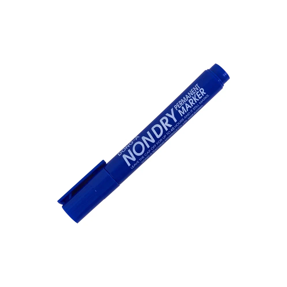 Маркер перманентный "Non-Dry", синий