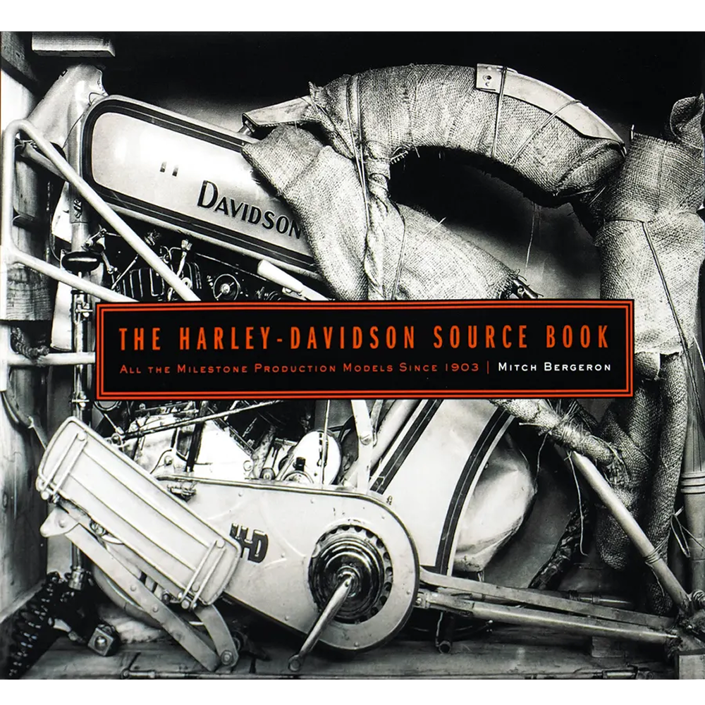 Книга на английском языке "The Harley-Davidson Source Book", Mitch Bergeron