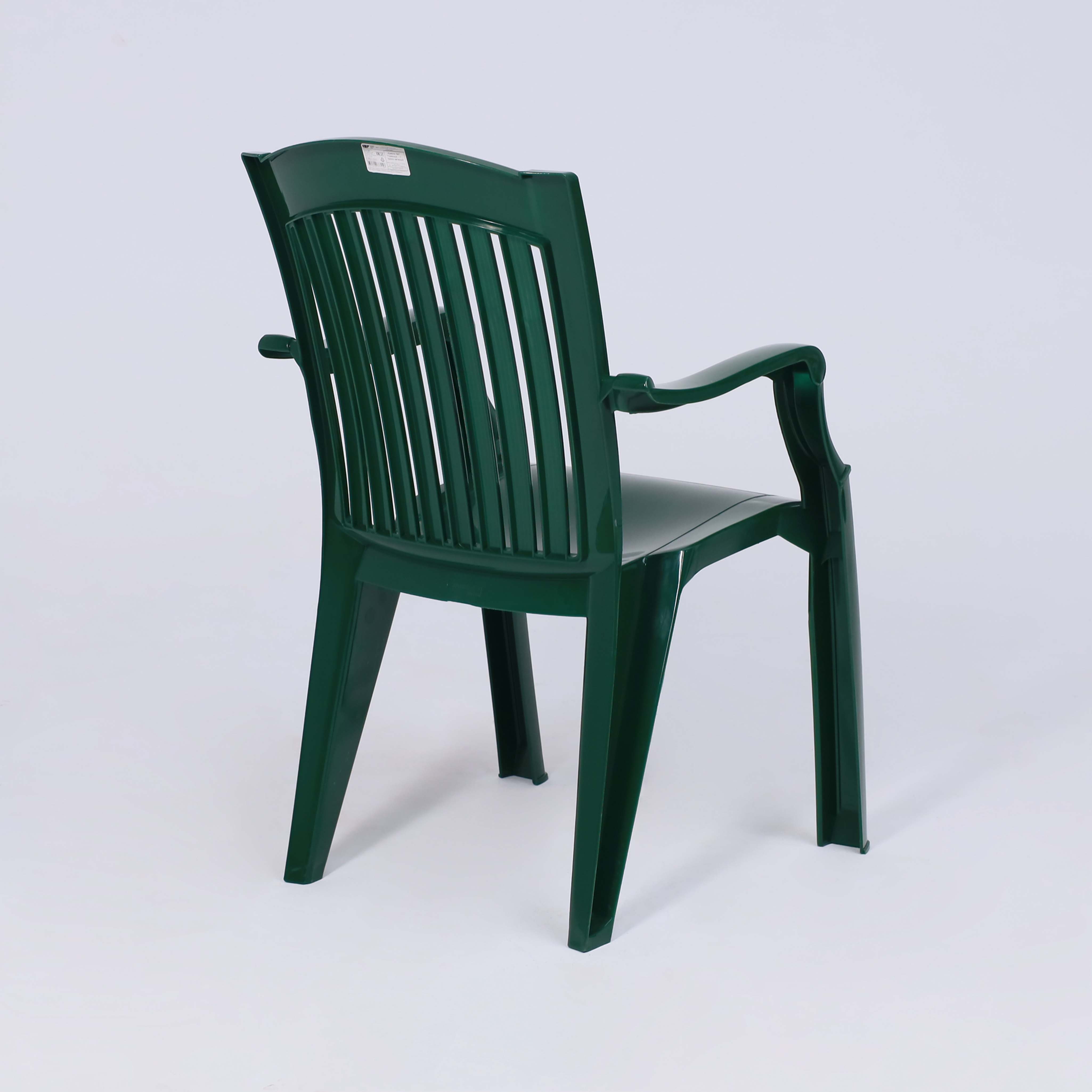 Кресло садовое №7 "Премиум-1 "2", пластик, темно-зеленый - 5