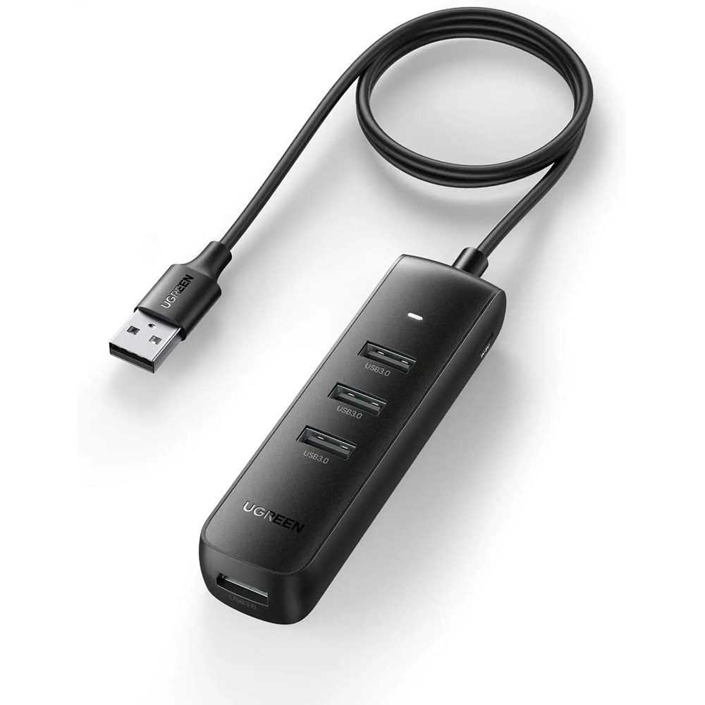 USB-хаб UGREEN CM416-80657 USB-A 3.0 to 4 USB-A 3.0, 1 m