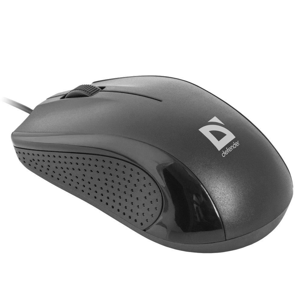 Мышь Defender Optimum MB-160, проводная, 1000 dpi, 3 кнопки, черный - 3