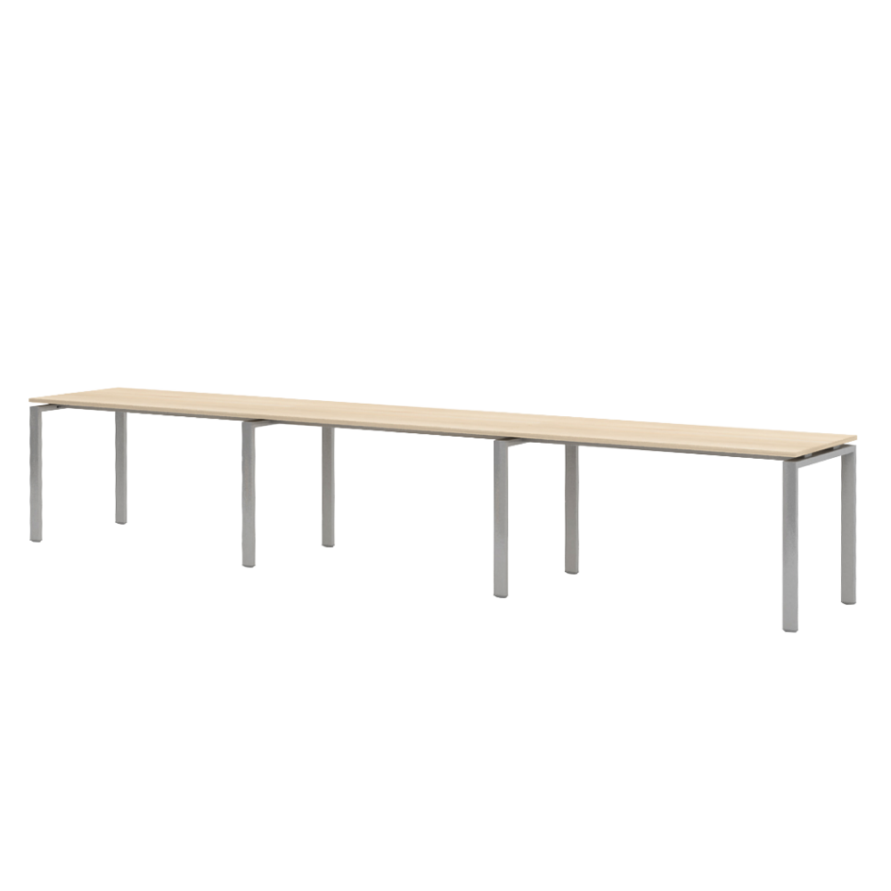 Коллекция Титан Бенч-система на 3 рабочих места с пропусками для кабеля ТН314ТР-3х1+ТН314К-22_ПР