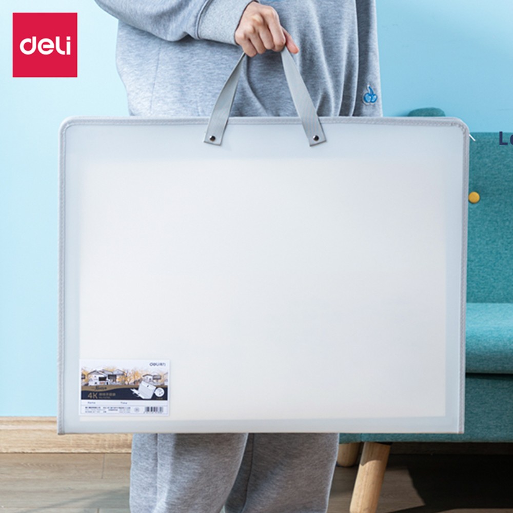 Папка-портфолио художника Deli, 46x59 см, белый