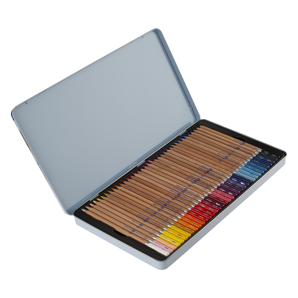 Карандаш акварельный "Белые ночи", набор 72 цветов, жестяной пенал - 3