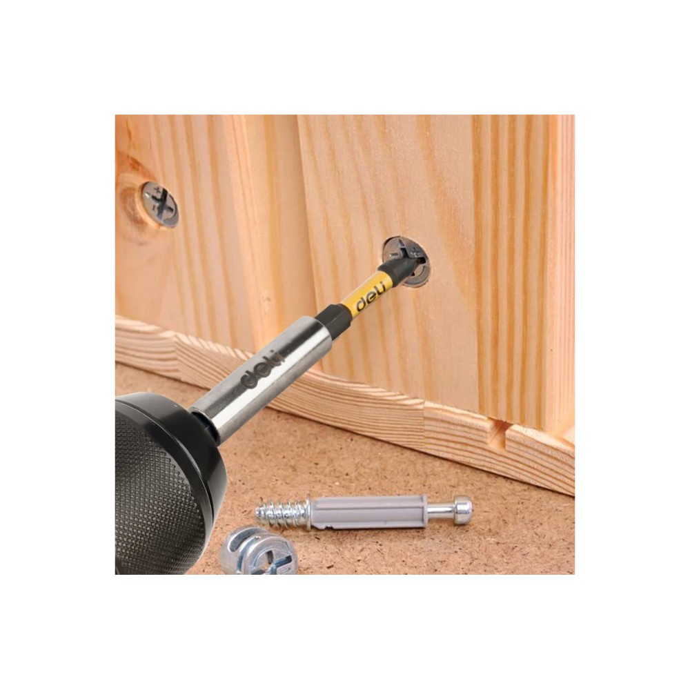 Держатель бит (насадок) Deli YS EDL106002, магнитный, 60мм, 1/4" - 5