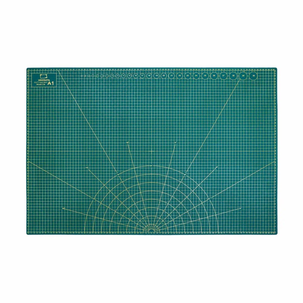 Коврик для резки "Малевичъ", А1, трёхслойный, зеленый