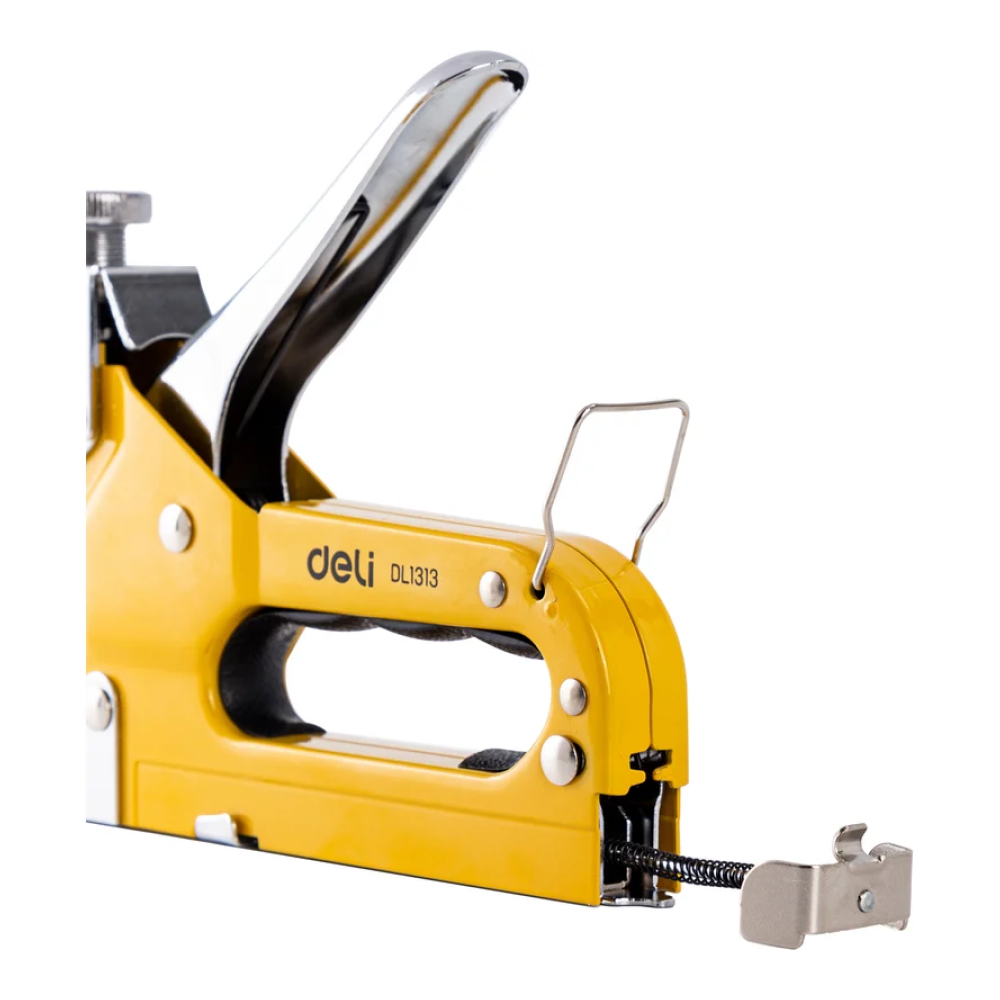 Степлер Deli YS EDL1313, механический, 3-в-1 + комплект скоб (П, U, T) - 12