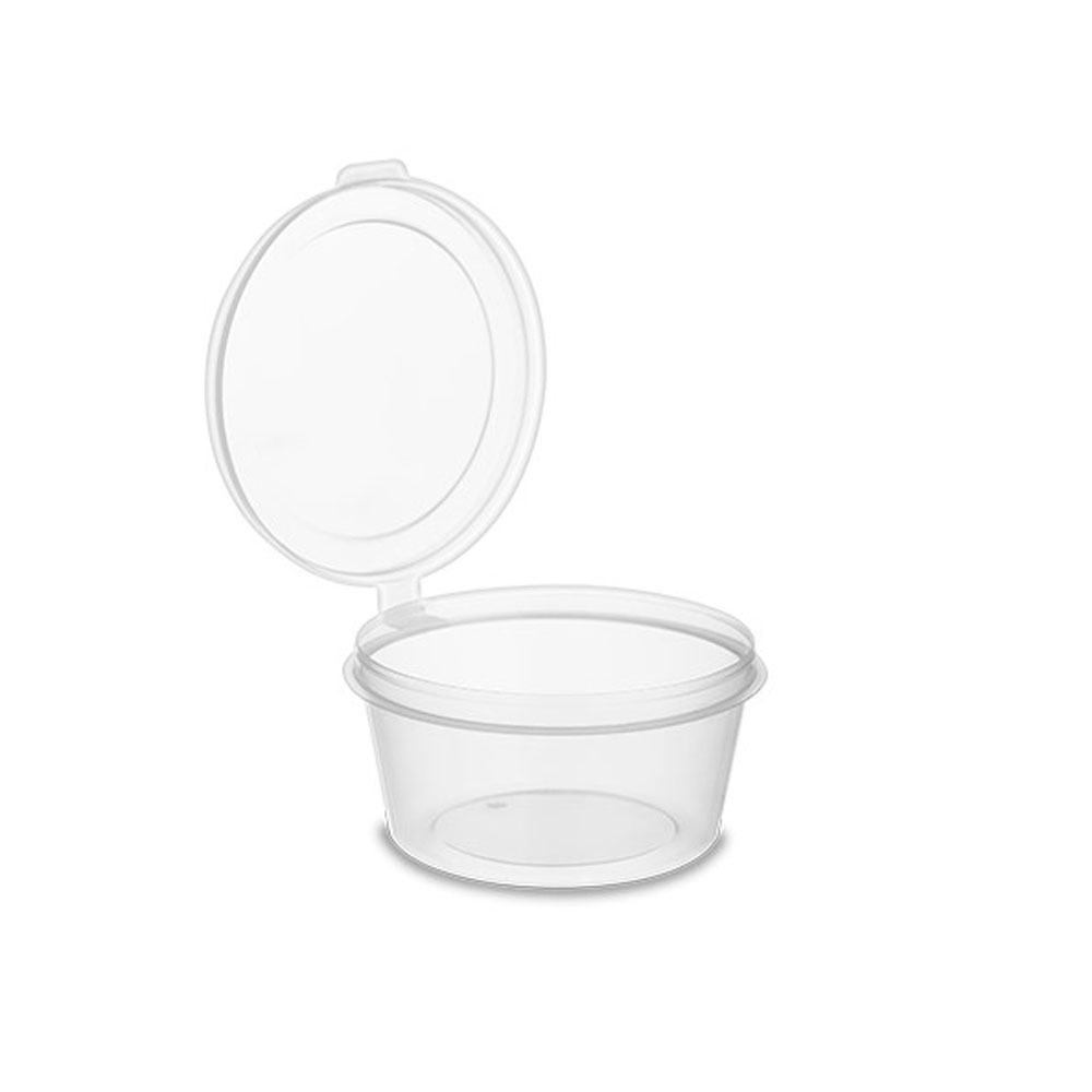 Контейнер для соуса с крышкой 30 мл, 80 шт/упак