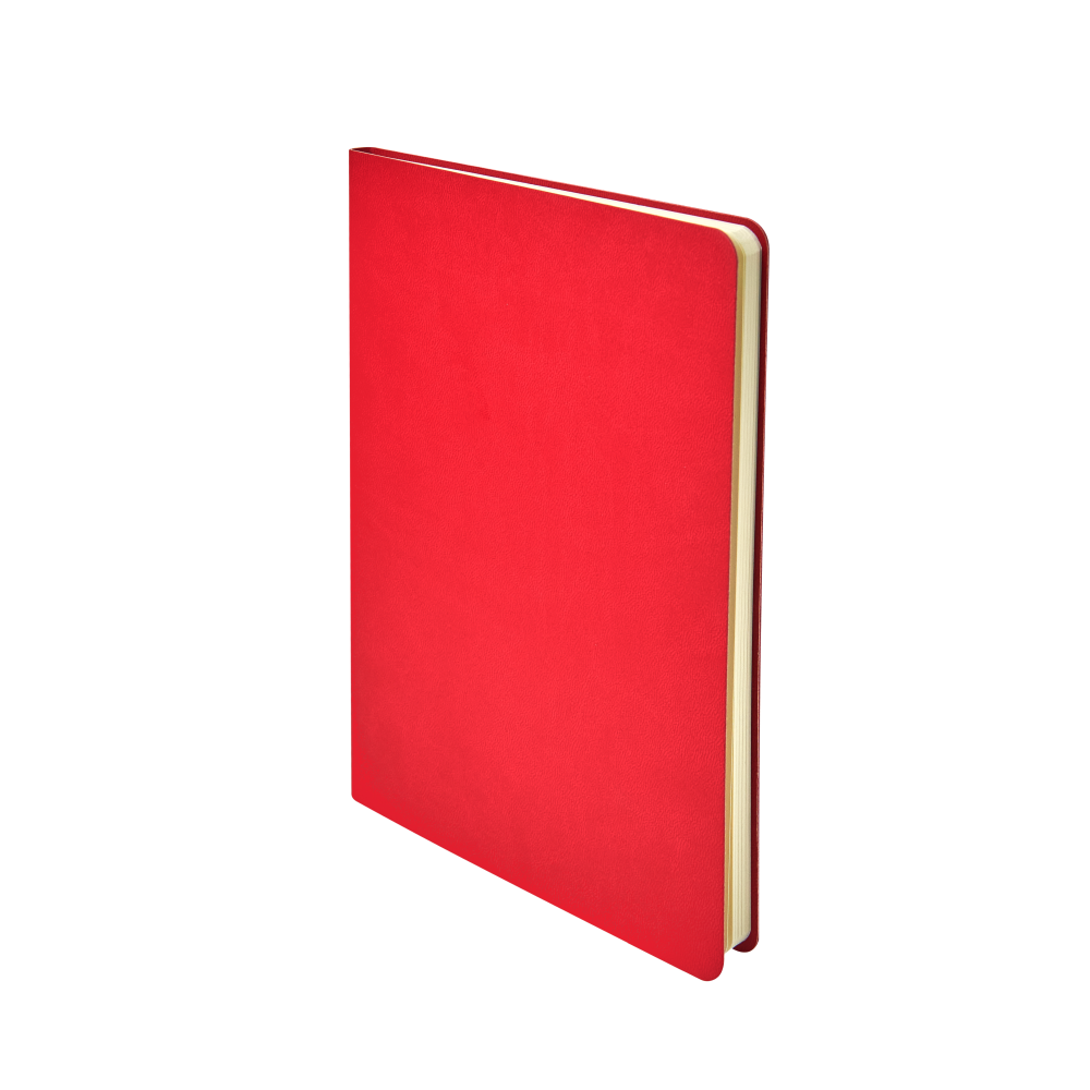 Блокнот "1818-15", А5, 80 листов, красный