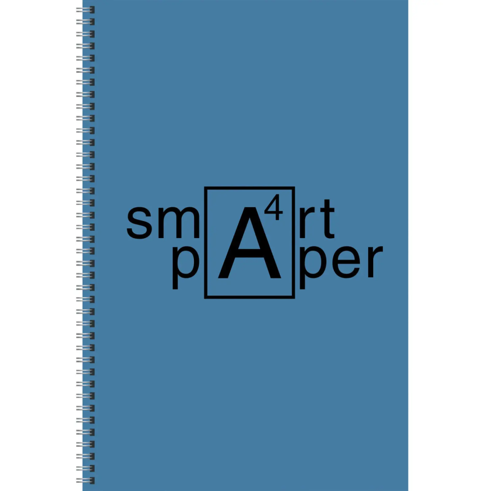 Тетрадь "Smart paper. No 1", А4, 80 листов, клетка, синий