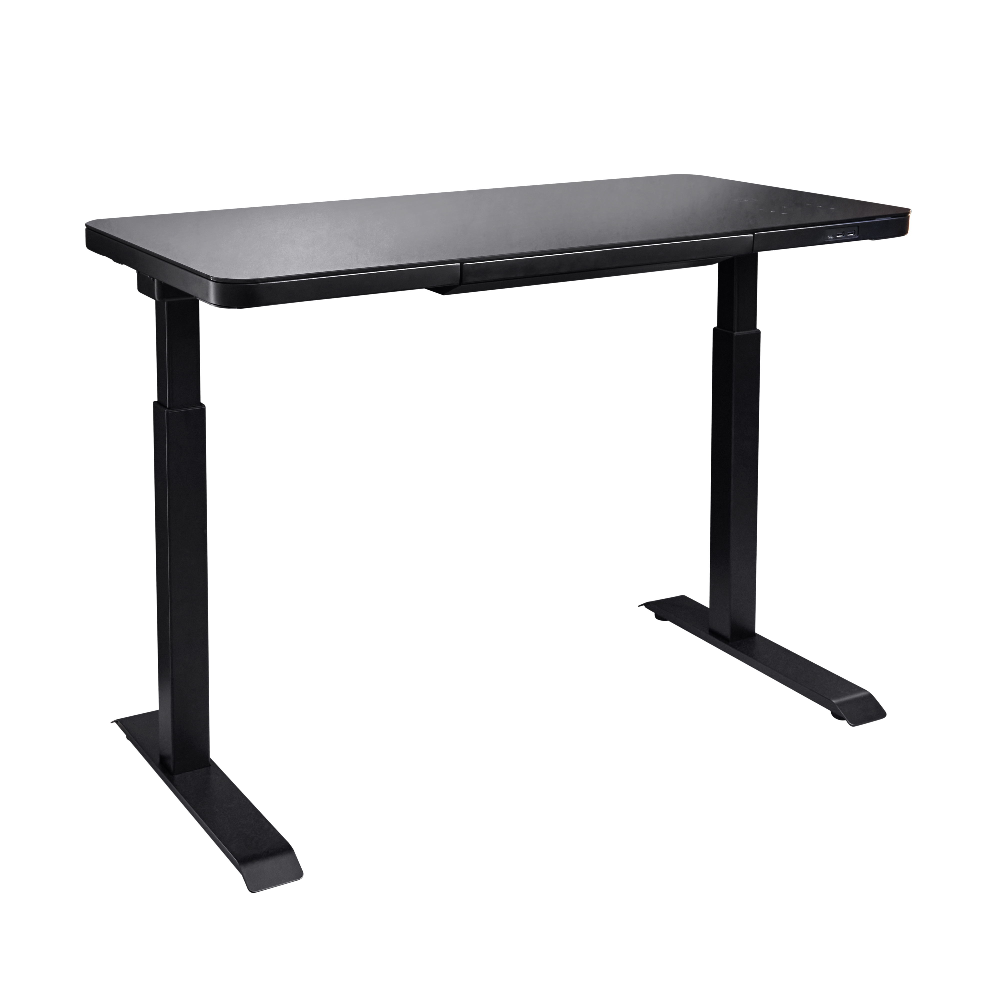 Стол с электроприводом двухмоторный AOKE HOME, черный (AK-GT10-YZF2-B) - 5