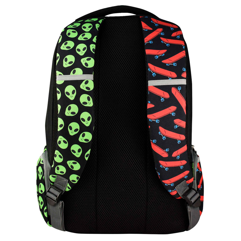 Рюкзак молодежный "Инопланетянин", черный