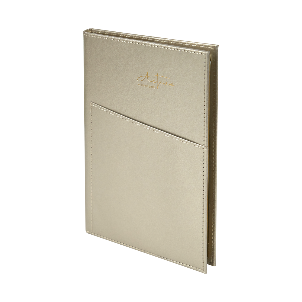 Блокнот "3223-10", А5, 80 листов, линейка, бежевый, -50%