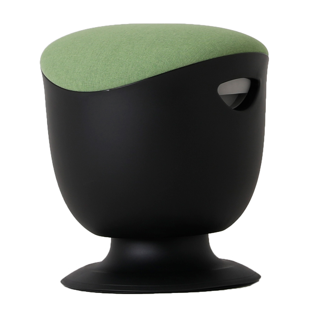 Стул для активного сиденья "Tulip", пластик черный