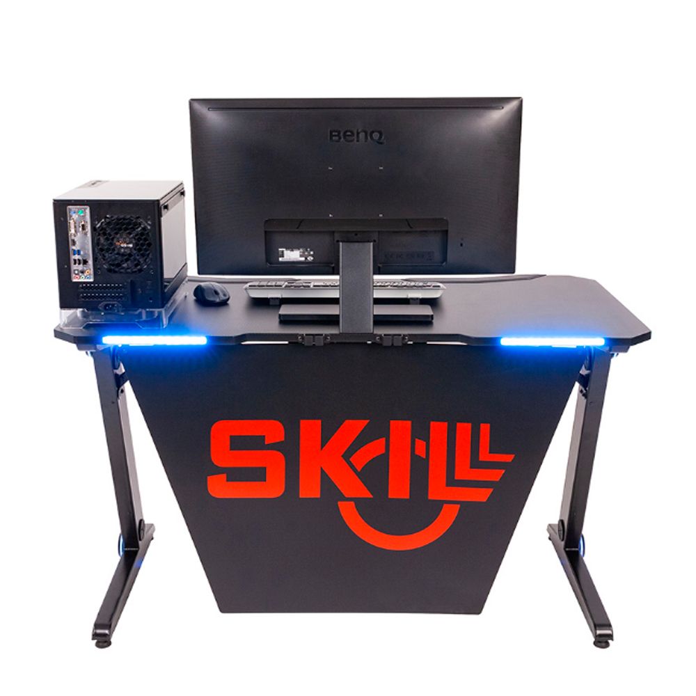 Стол компьютерный игровой "Skill CTG 1260", черный - 2