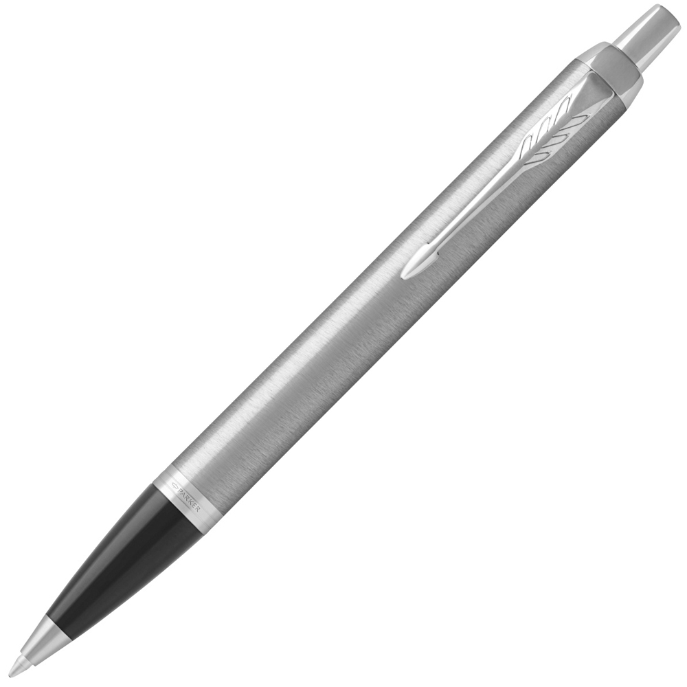 Ручка шариковая автоматическая "IM Essential Brushed Metal CT"