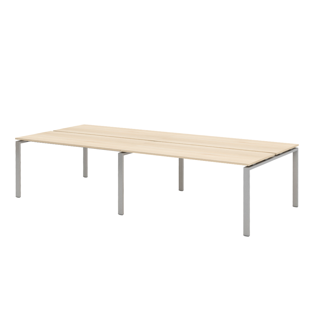 Коллекция Титан Бенч-система линейная на 4 рабочих места ТН314ТР-2х2+ТН314К-22