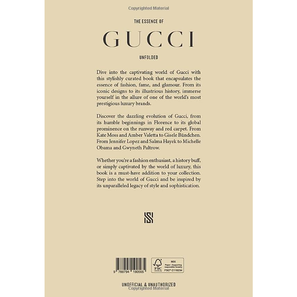 Книга на английском языке "The Essence of Gucci. Unfolded" HB, Kelly Reising - 2