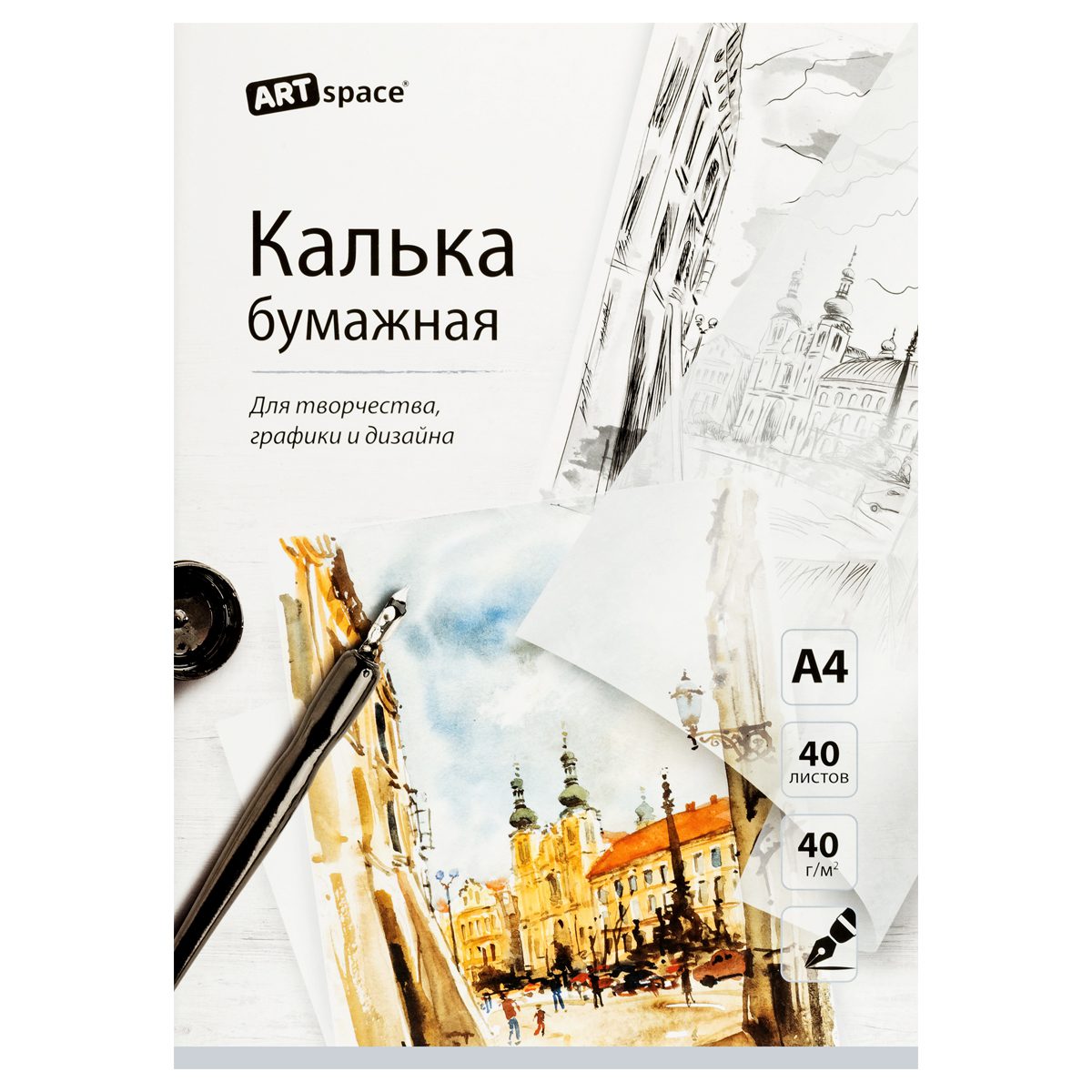 Калька под тушь "ArtSpace"