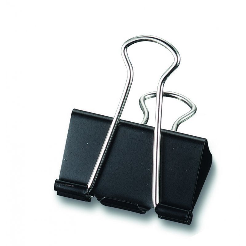 Зажим для бумаги Maped, 41 мм, черный - 4