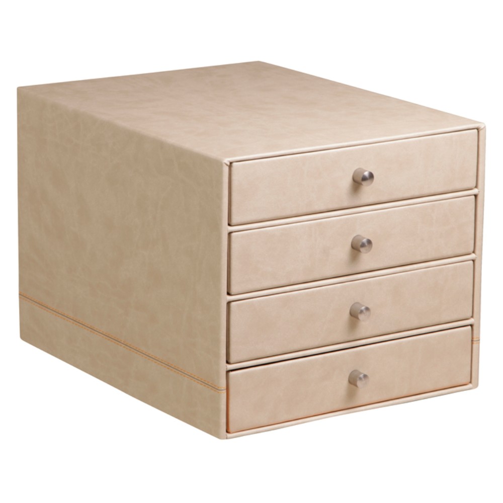 Блок из 4-х лотков закрытый "Rhodiarama", 248x327x228 мм, бежевый