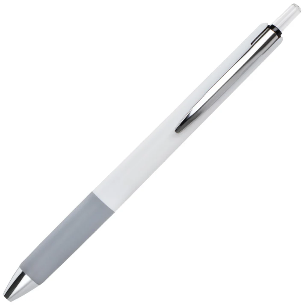 Ручка-роллер "Floatune", 1,0 мм, белый, стерж. черный