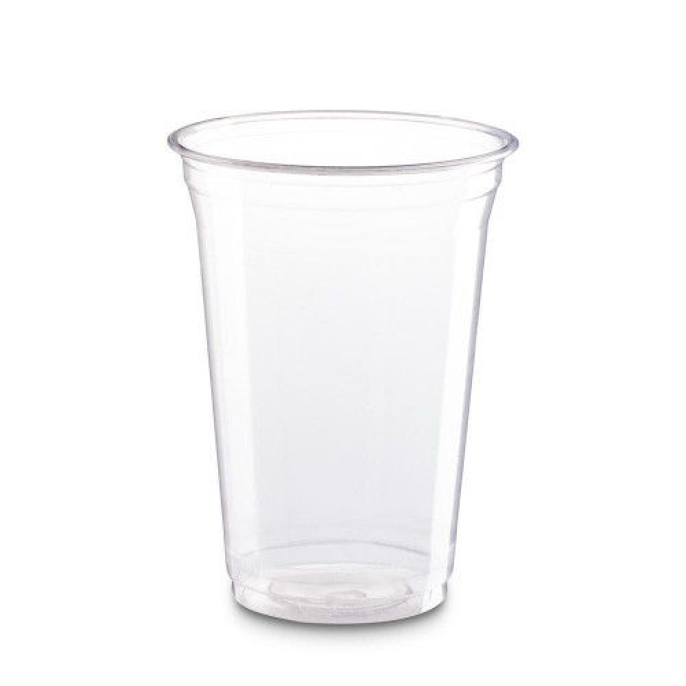 Пластиковый стакан одноразовый ПЭТ, прозрачный