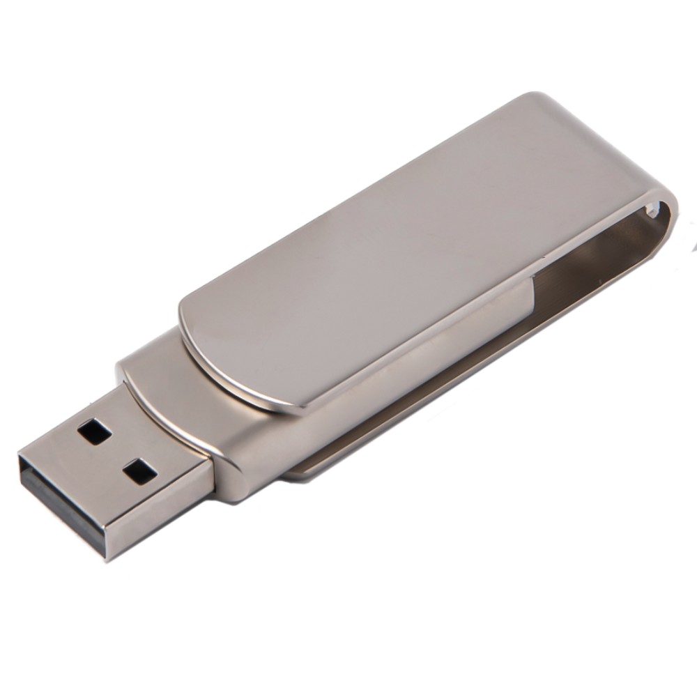 USB Flash накопитель 2.0 "Swing metal", 32 Gb, металл, серебристый - 3