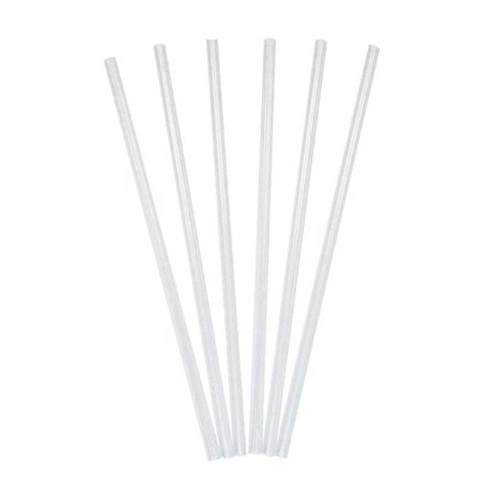 Трубочки для напитков полимерные 125×5 мм