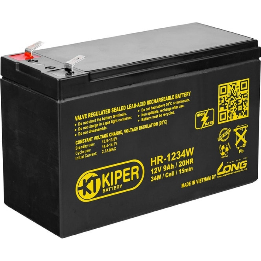 Аккумуляторная батарея Kiper HR-1234W F2