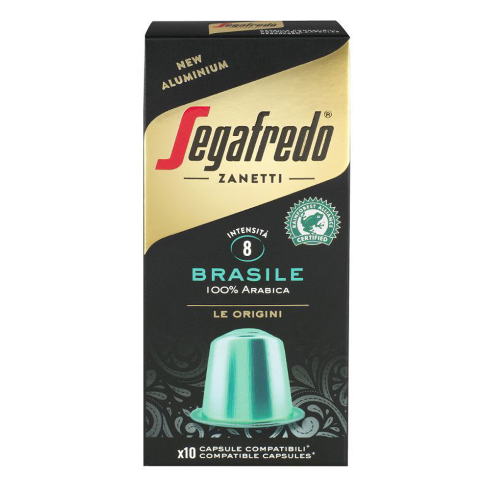 Капсулы для кофе-машин "Segafredo", Brasile Nespresso