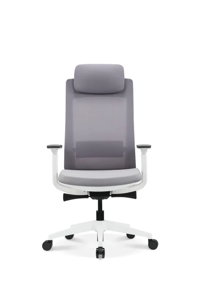 Кресло компьютерное SitZone E-VL002A-BS, сетка, ткань, пластик, серый - 6