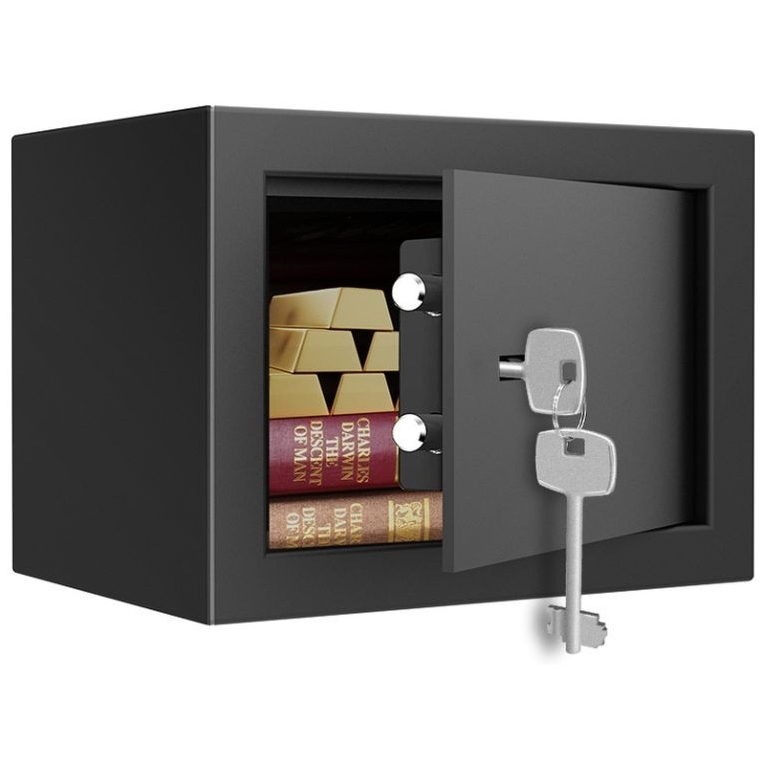 Офисный сейф "Deli ET560", 170*230*170 мм 