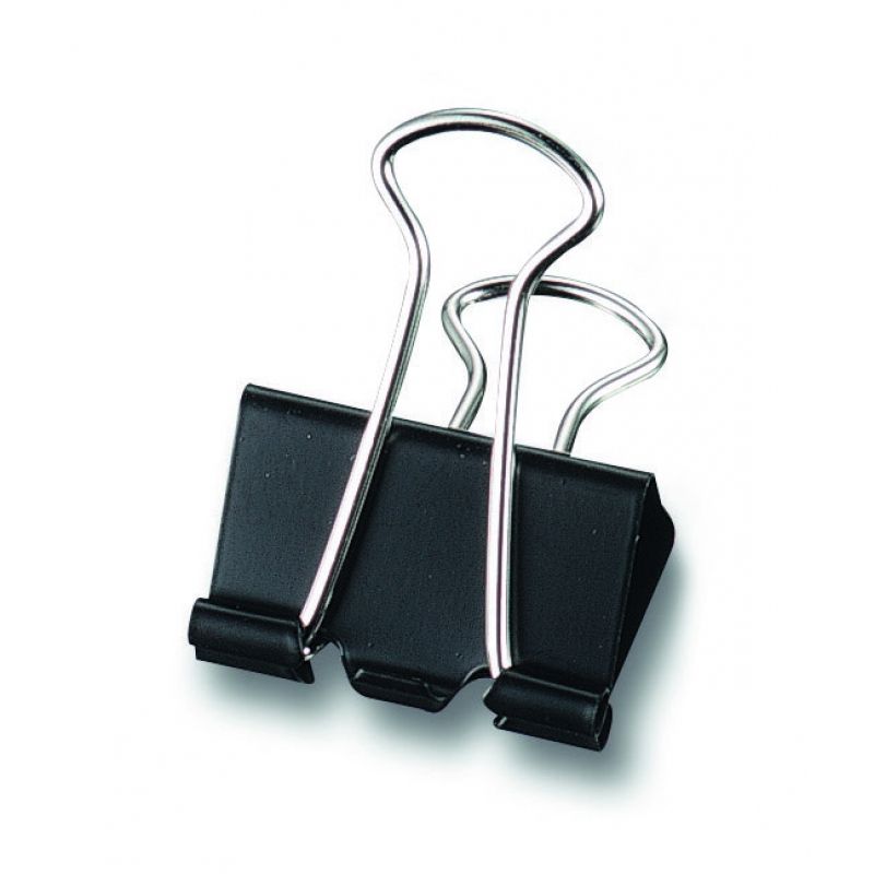 Зажим для бумаги Maped, 41 мм, черный - 2