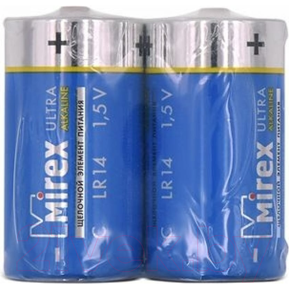 Батарейки алкалиновые Mirex "LR14/C"