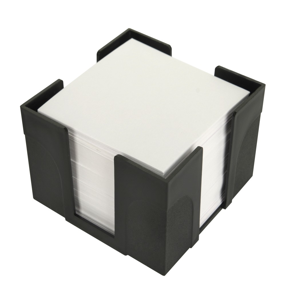 Бокс с бумагой для заметок "Эсир", черный 